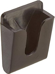 MH4B Workman Black Mic Holder w/ Adhesive